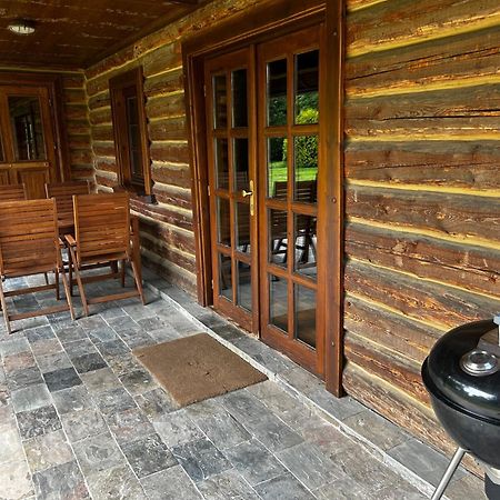 Log Cabin In Czech-Saxon Switzerland 슬루노브 외부 사진