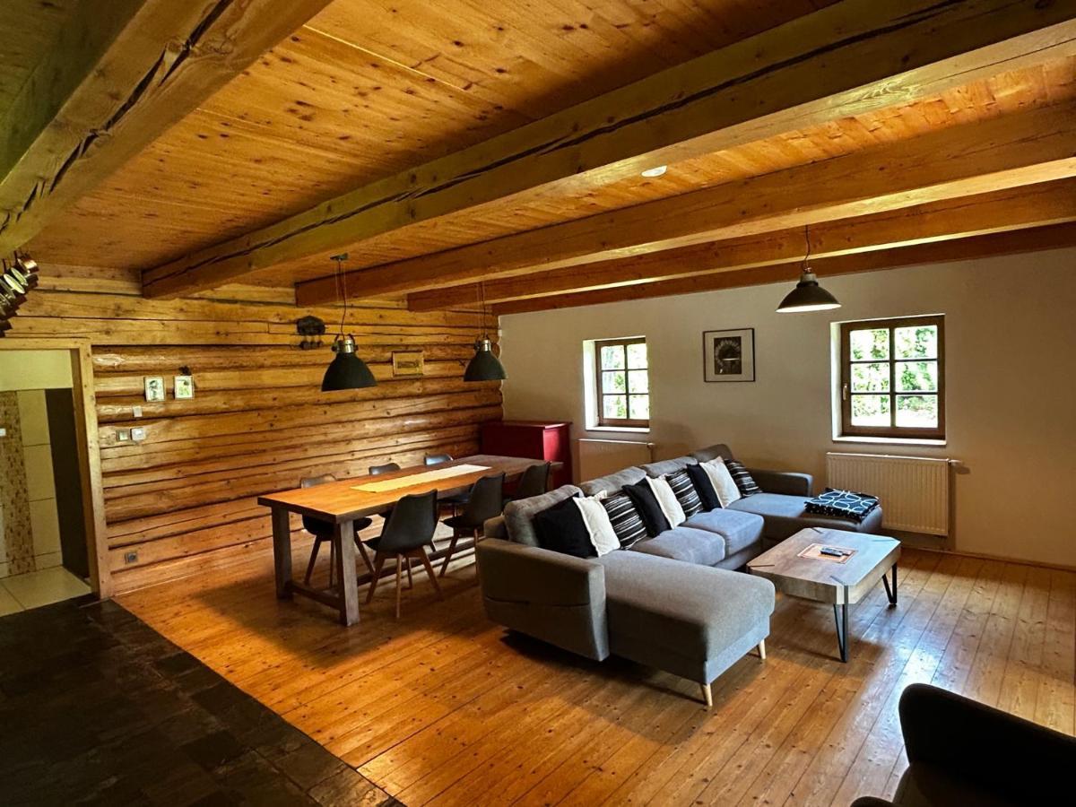 Log Cabin In Czech-Saxon Switzerland 슬루노브 외부 사진