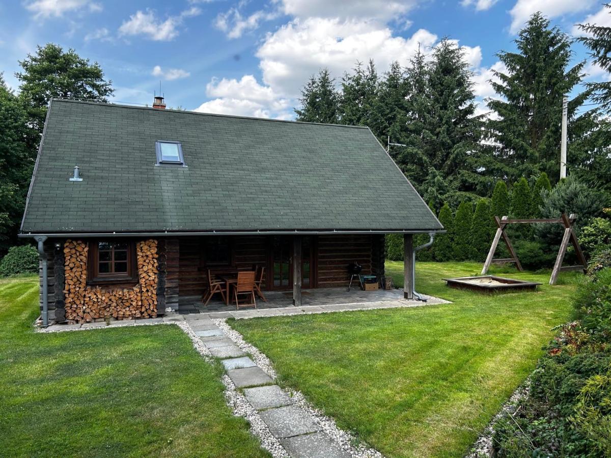 Log Cabin In Czech-Saxon Switzerland 슬루노브 외부 사진